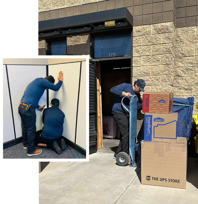 What’s included in our Apache commercial & office moving service Local Moving Services