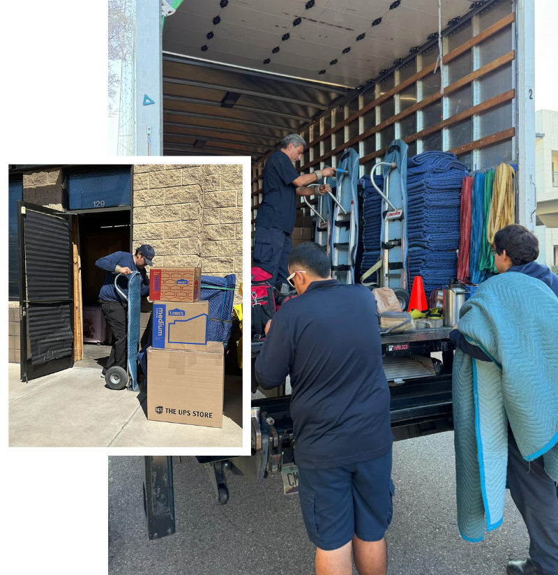 What’s included in our Chandler climate-controlled storage service Local Moving Services