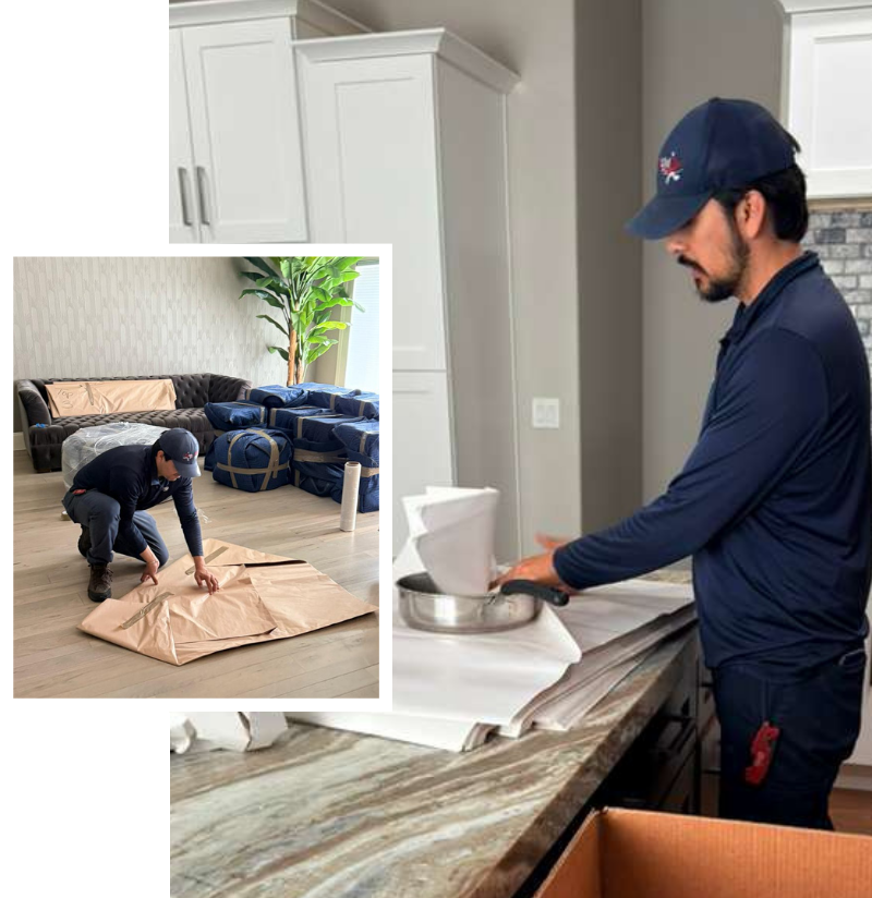 What’s included in our Chandler packing & unpacking service Local Moving Services